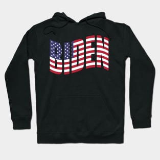 Vote for Biden American Flag | 2020 Presidential Election | Vote Democrat for Positive Change Hoodie